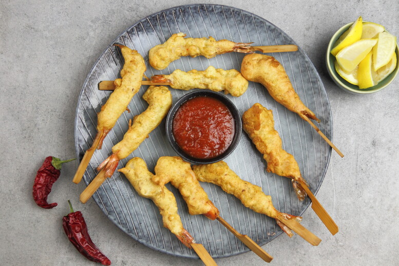 Przepis na Krewetki w tempurze Krewetki w tempurze