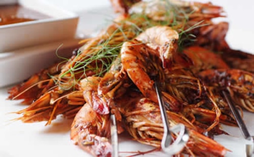 Przepis na Krewetkowe szaszłyki  Krewetkowe szaszłyki