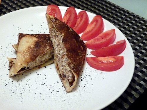 Krokiety z farszem serowo-gryczanym