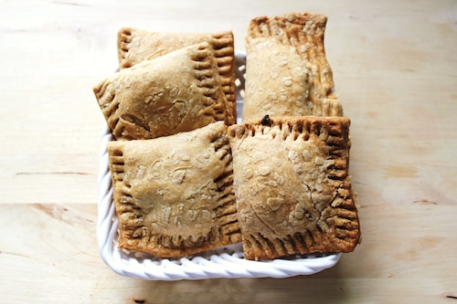 Kruche paszteciki z grzybami leśnymi