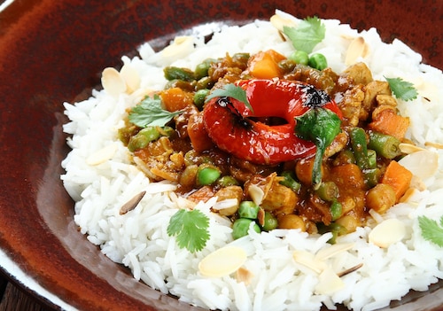 Przepis na Kurczak curry z ciecierzycą Kurczak curry z ciecierzycą