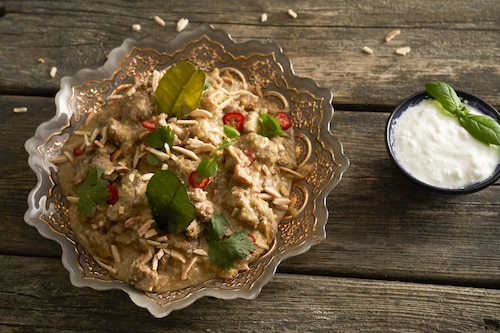 Przepis na Kurczak korma z mango i migdałami Kurczak korma z mango i migdałami