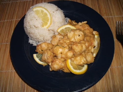 Kurczak sezamowo - cytrynowy