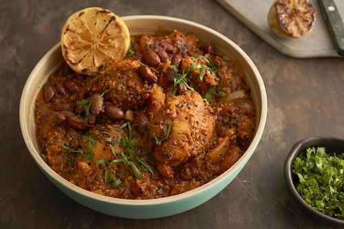 Kurczak tagine z quinoą