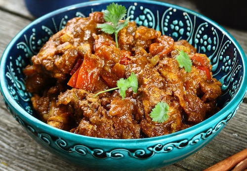 Przepis na Kurczak w delikatnym sosie curry Kurczak w delikatnym sosie curry