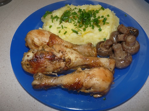 Kurczak w miodowej marynacie