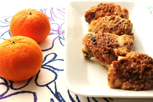 Przepis na Kurczak w pomarańczach Kurczak w pomarańczach