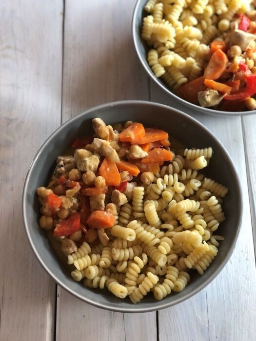 Przepis na Kurczak w sosie dyniowym Kurczak w sosie dyniowym