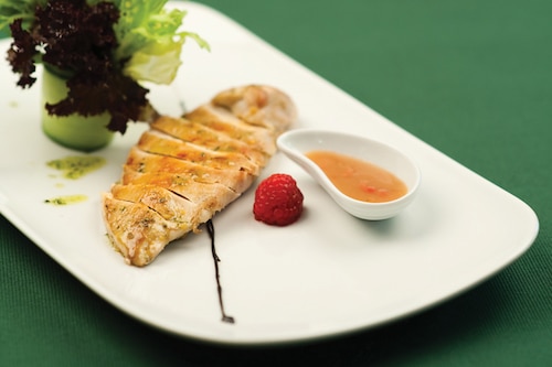 Przepis na Kurczak w sosie malinowym Kurczak w sosie malinowym