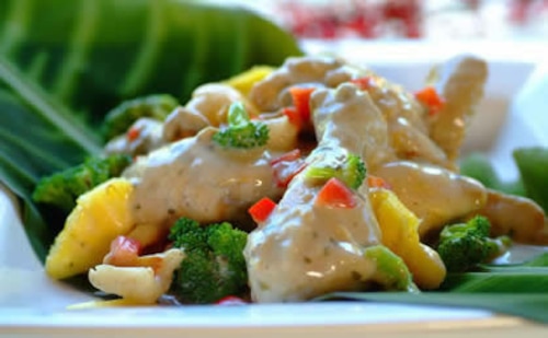 Przepis na Kurczak w stylu hawajskim Kurczak w stylu hawajskim