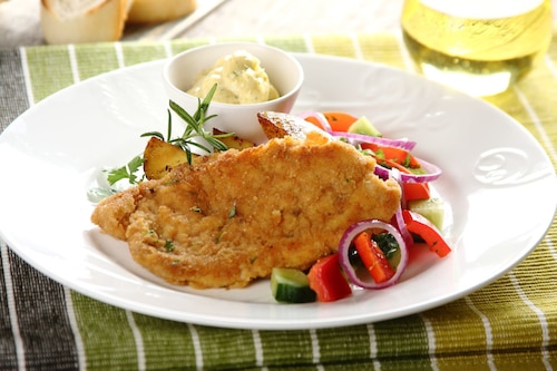 Kurczak z panierką o smaku kebaba