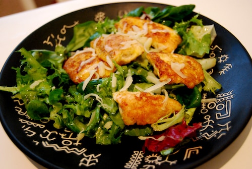 Przepis na Kurczak z sałatą Kurczak z sałatą