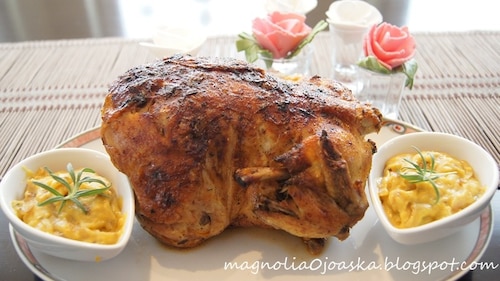 Przepis na Kurczak z sosem pomarańczowo-rozmarynowym Kurczak z sosem pomarańczowo-rozmarynowym