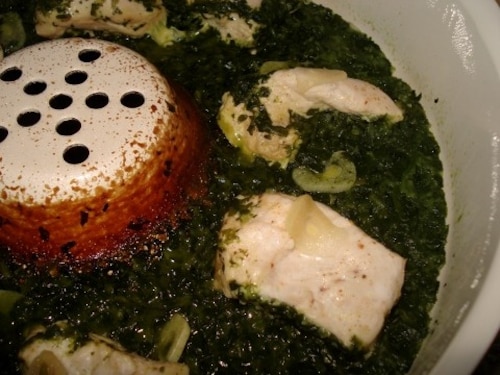 Kurczak ze szpinakiem