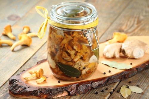 Przepis na Kurki marynowane Kurki marynowane