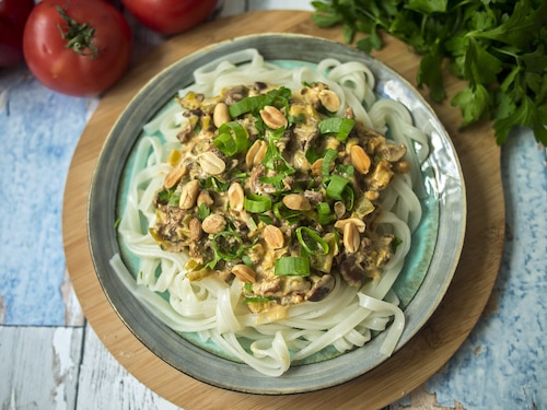 Przepis na Kurki z curry Kurki z curry