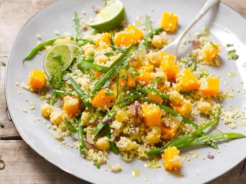 Przepis na Kuskus z ciecierzycą i dynią Kuskus z ciecierzycą i dynią