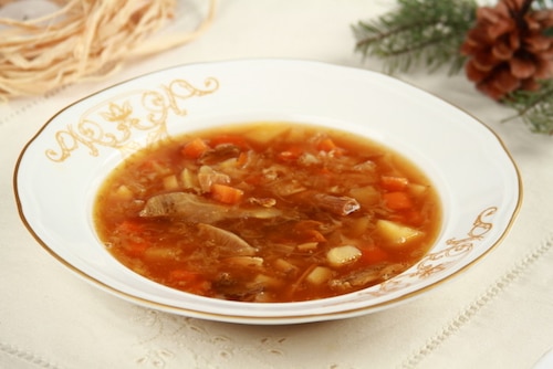 Kwaśnica z grzybami