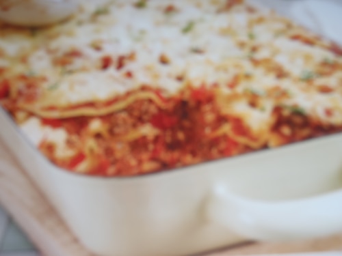 Lasagne z wołowiną i ricotto