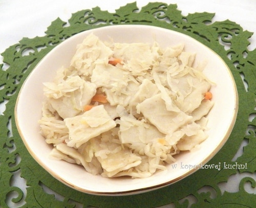 Łazanki z kapustą kiszoną