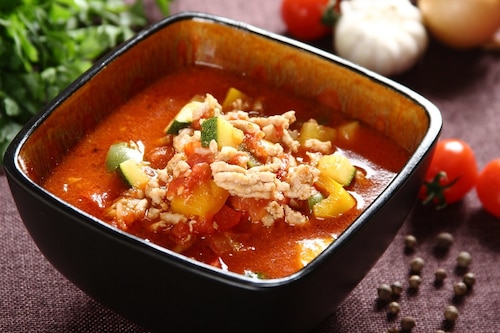 Przepis na Leczo z mięsem mielonym Leczo z mięsem mielonym