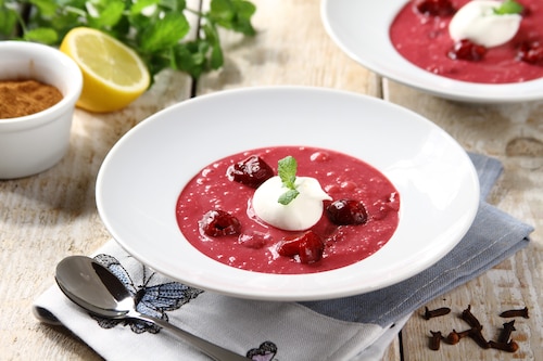 Przepis na Legumina wiśniowa Legumina wiśniowa