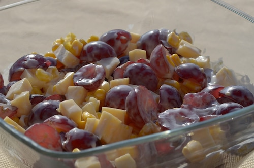 Lekka sałatka kolorowa