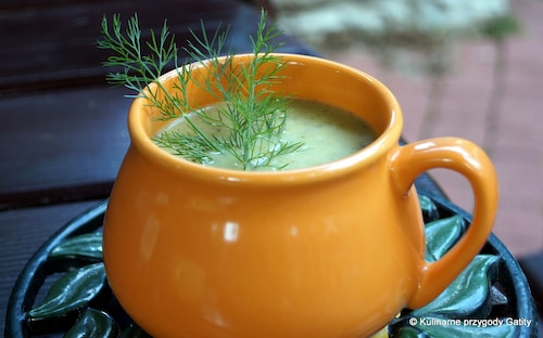 Przepis na Lekka zupa krem z młodej kapusty Lekka zupa krem z młodej kapusty