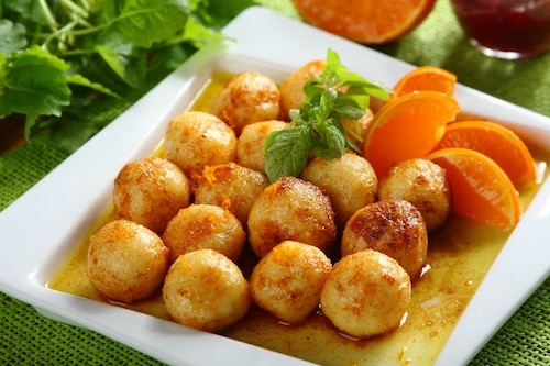 Przepis na Leniwe pierogi z pomarańczą    Leniwe pierogi z pomarańczą