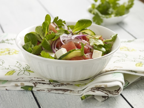 Sałatka z arbuzem i fetą