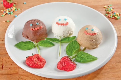 Przepis na Lody dla dzieci "Magiczny ogród" Lody dla dzieci "Magiczny ogród"