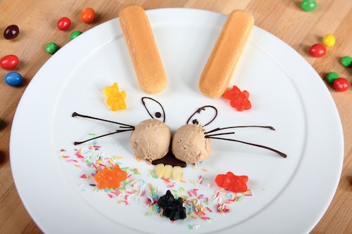 Lody dla dzieci "Zając"