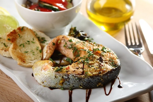 Łosoś w pergaminie