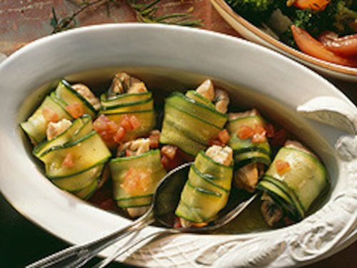 Przepis na Łosoś z cukinią Łosoś z cukinią