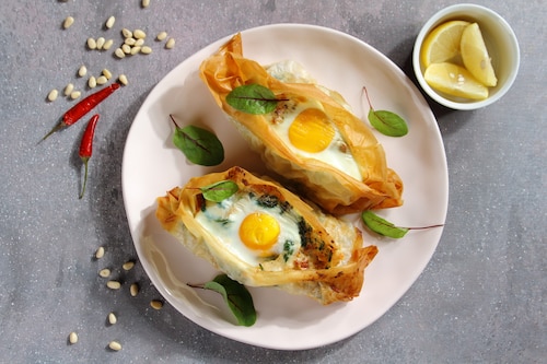 Łosoś na walentynki