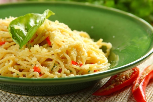 Przepis na Makaron aglio olio Makaron aglio olio