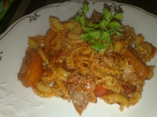 Przepis na Makaron na szybko Makaron na szybko