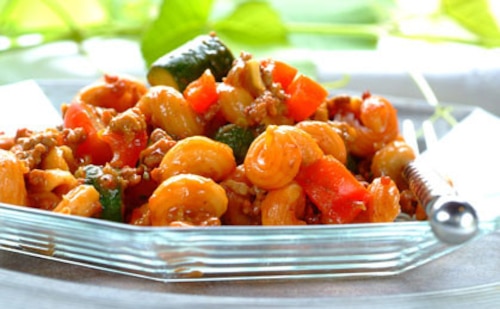 Makaron w stylu śródziemnomorskim 