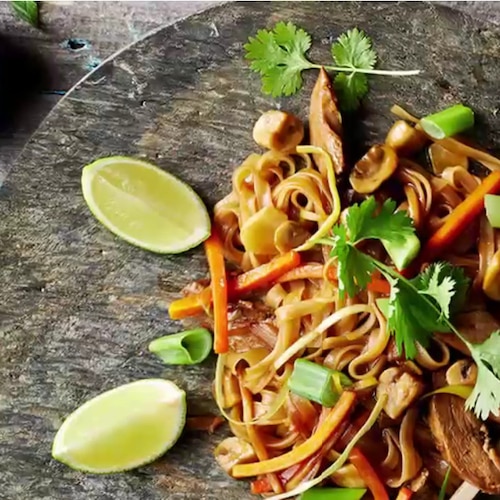 Przepis na Makaron z pieczoną kaczką Makaron z pieczoną kaczką