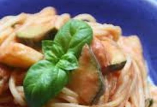 Makaron z pomidorami i mascarpone