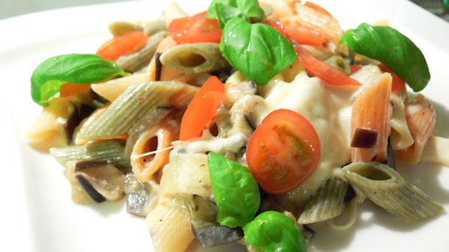 Przepis na Makaron zapiekany z gruszką miłości Makaron zapiekany z gruszką miłości