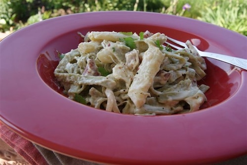 Przepis na Makaron ze szparagami Makaron ze szparagami