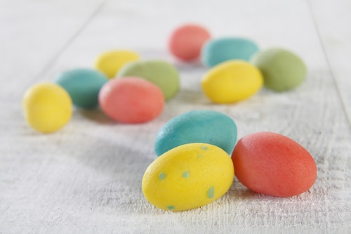 Marcepanowe jajeczka