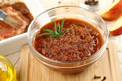 Przepis na Marynata piwno-jabłkowa do mięs z grilla Marynata piwno-jabłkowa do mięs z grilla