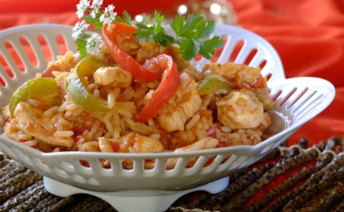 Przepis na Meksykański czerwony ryż Meksykański czerwony ryż