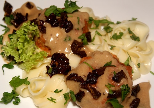 Mini kotleciki z grzybowym smaczkiem 