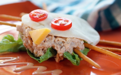 Przepis na Mini pita z tuńczykiem Mini pita z tuńczykiem