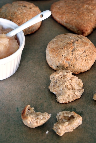 Mocno kokosowe scones