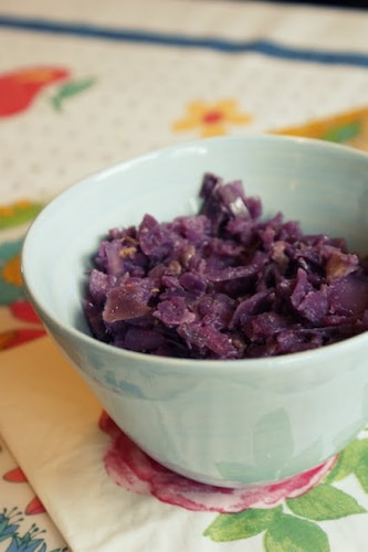 Przepis na Modra kapusta Modra kapusta