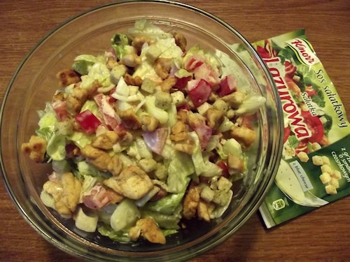 Przepis na Moja sałatka Moja sałatka